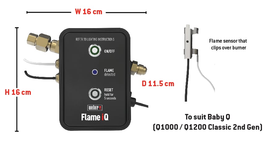 Flame iQ Specifications